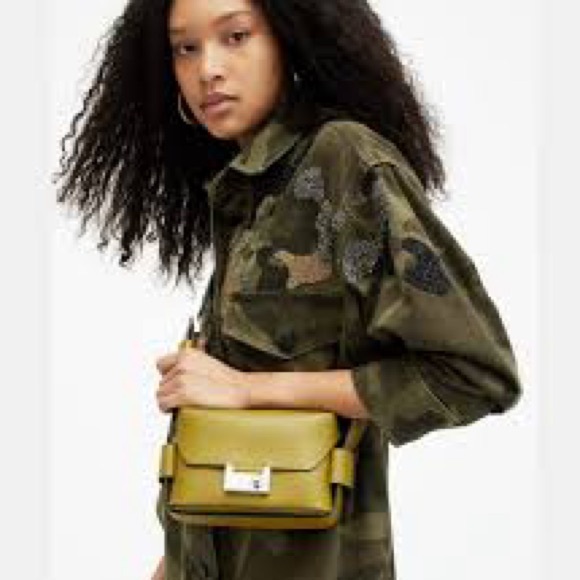 All Saints Frankie 3-in-1 leather crossbody bag - Picture 3 of 16